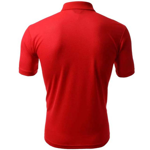 Chemises pour hommes sur mesure OEM, en toile de polyester de haute qualité, grande taille, manches courtes, pour l'été, respirantes, anti-plis, séchage rapide - Product Image 3