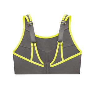 Prix de gros Soutien-gorge de sport écologique Soutien-gorge de sport personnalisé Soutien-gorge de sport antichoc Haut de sport pour la course à pied Soutien-gorge de sport pour femmes - Product Image 5