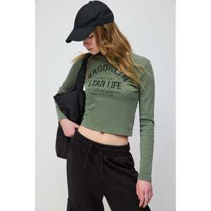 Camiseta Casual de Manga Larga con Cuello Redondo 100% Algodón - Product Image 2