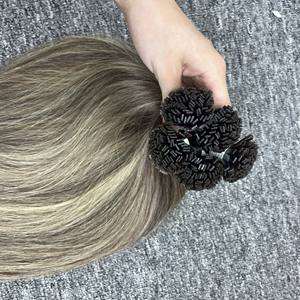 Wholesale 100% Vietnamese Remy Hair Extensions <b>Piano</b> Flat Tip Custom Colors Virgin Hair Single Donor Machine Double Weft Hair - Product Image 3