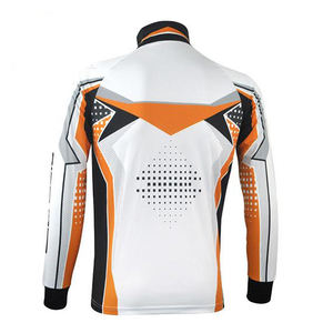 Veste à capuche à manches longues pour homme Séchage rapide UPF 50 Sublimation imprimée Protection UV Vêtements de pêche respirants et imperméables - Product Image 4