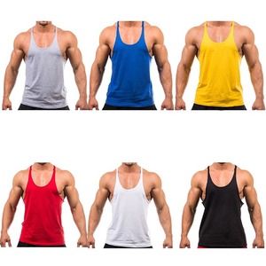 Custom <b>Men's</b> Quality Sleeveless Undershirt <b>Vest</b> Blank Cotton Singlets Distressed tank Top <b>Gym</b> Wear T-shirt <b>Vest</b> <b>for</b> <b>Men</b> - Product Image 4
