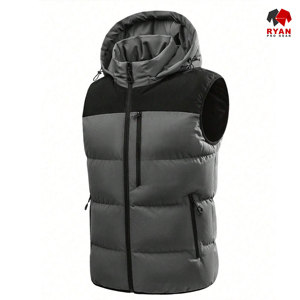 Chaleco Acolchado Personalizado Ryan Pro Gear para Hombre, Calidad Premium con Logotipo Personalizado, Diseño ODM - Product Image 1