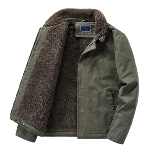 Nuevo abrigo cálido personalizado para exteriores, chaqueta para hombre, chaqueta cortavientos de lana para invierno para hombre 2025 - Product Image 3