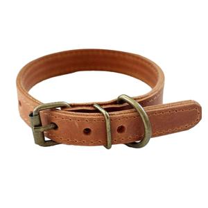 Collier de chien de luxe végétalien rose personnalisé ensemble de laisse motif solide en cuir véritable dentelle décoration forte élégante formation marche - Product Image 4