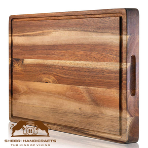 Tabla de cortar personalizada con tu logotipo, compra directa de fábrica, utensilios de cocina de la India, artesanía sheeri, nuevo diseño - Product Image 1