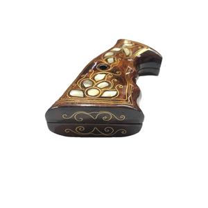 Smith Wesson compatibile K, L, N telaio madreperla intarsio in legno impugnatura Mod23 - Product Image 1