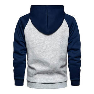 Sweats à capuche solides pour hommes Sports Soft Blend Fleece Sweatshirts à capuche avec poche Kanga Hoodies - Product Image 4