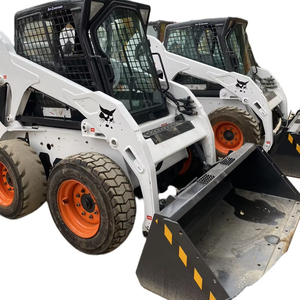 Cargadora de Ruedas Bobcat S550 Usada, 2 Toneladas, 60 KW, Minicargadora para Manejo de Materiales de Construcción - Product Image 5