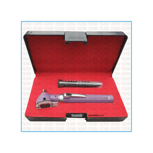 Otoscopio de fibra óptica púrpura premium, el mejor material, otoscopio médico de fibra óptica púrpura para examen clínico - Product Image 1