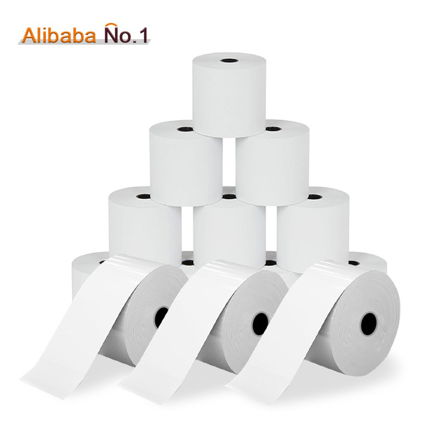 Custom Size Linerless Thermal Label Rolls Factory Wholesale