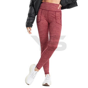 กางเกงโยคะมีตะเข็บทรงวีลึกสำหรับผู้หญิงกางเกงฝึกยิมเอวสูง - Product Image 6