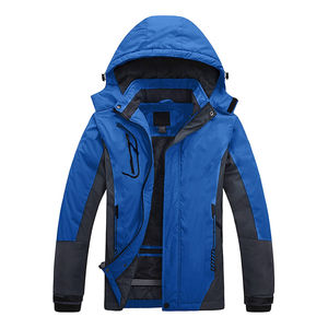 Chaqueta de concha suave Unisex de primavera a prueba de viento impermeable de manga larga con cremallera abrigo con capucha de Color sólido para hombre - Product Image 1