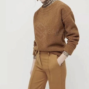 เสื้อสเวตเชิ้ตขนเฟลซเชอร์ปาสำหรับผู้หญิงขายส่ง ดีไซน์ล่าสุด ระบายอากาศได้ดี คุณภาพสูง - Product Image 1