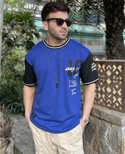 Hombres orgánicos 100% algodón 3D impresión en relieve camisetas gráfico personalizado en relieve Logo camiseta - Product Image 5