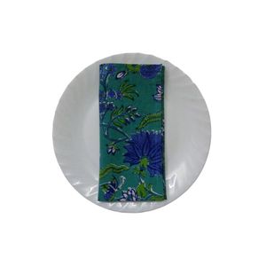 Nouveauté tendance : Serviettes de table en coton 100% imprimées à la main, fabriquées en usine, en vente à prix réduit - Product Image 3