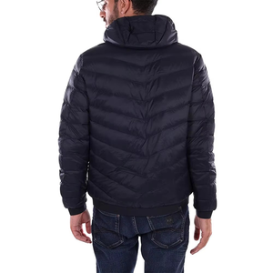 Veste bouffante d'hiver à la mode de qualité supérieure pour hommes, motif à capuche bouffant, vêtements d'hiver teints en toile fine - Product Image 4