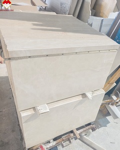 Marbre beige clair Baiyulan moderne, découpé sur mesure 30*60 et 40*80 cm, marbre beige magnolia poli pour panneau mural et <span class=keywords><strong>carrelage</strong></span> de sol de villa - Product Image 3