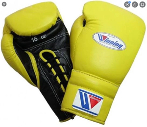 Gants de boxe au design personnalisé Gants de boxe professionnels en cuir véritable, gagnant 100% gants de boxe en cuir véritable - Product Image 2