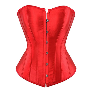 Corset en Satin noir corps façonnage Shapewear taille minceur Bustier Lingerie pour femmes Sexy élégant mode tenue - Product Image 5