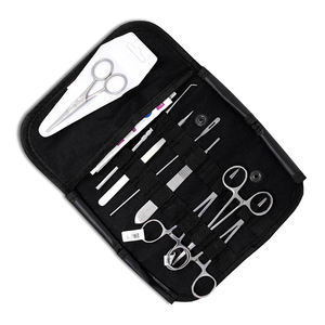 Kits chirurgicaux pour étudiants 9 pièces avec porte-aiguille pince à épiler détartreur ciseaux sonde ensemble de bronzage chirurgical - Product Image 2