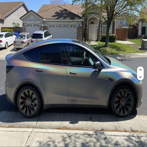 FAST QUICK SHIPPING for USED Tesla Model Y SUV Manual Gear <b>Box</b> Left Steering Dark Interior Turbo Engine Leather Seats R21 Tires - Product Image 3