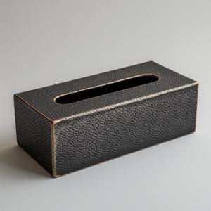 Boîte à mouchoirs rectangulaire mince en métal multifonctionnelle, conçue pour les pièces modernes, qualité de construction durable, décorative et sophistiquée - Product Image 5