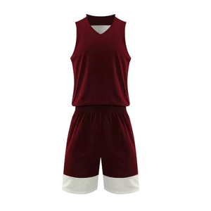 Ropa deportiva de entrenamiento de baloncesto duradera, conjuntos de uniformes de baloncesto de secado rápido superventas, pantalones cortos de baloncesto de verano Bsci - Product Image 1