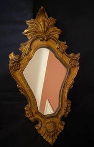 กระจกทองคำแท้จากฟลอเรนซ์ ปลายศตวรรษที่ 19 พบในโบโลญญา - Product Image 4