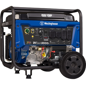 Generador Portátil a Gas Westinghouse WGen9500c de 9500W con Inversor de Onda Sinusoidal Pura, Batería de Plomo-Ácido y Control Remoto - Product Image 1