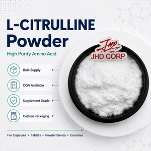 Poudre de L-Citrulline 99% de qualité <span class=keywords><strong>alimentaire</strong></span> en vrac pour la nutrition sportive et les compléments alimentaires - Product Image 1