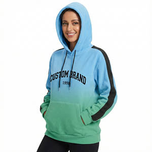 Sudaderas con Capucha Casuales con Diseño de Logotipo Personalizado, Sudaderas Holgadas de Alta Calidad de Algodón para Mujer, Proveedor al por Mayor - Product Image 1