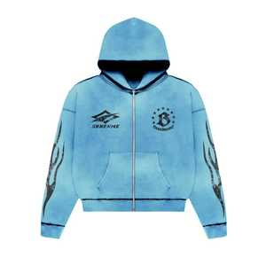 Sudadera con capucha lavada con ácido de gran tamaño de Streetwear | Proveedor de Sudadera con capucha Vintage Washed Pullover Estilo grunge Hombro caído con capucha - Product Image 5