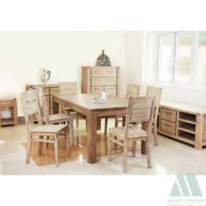 Aparador de madera moderno de fácil montaje hecho en Vietnam, armario de almacenamiento duradero respetuoso con el medio ambiente, juego de comedor para oficina en casa, marca VIET - Product Image 2