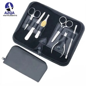 Wholesale Stainless Steel Nail Care Set Manicure and Pedicure <b>Makeup</b> Tools Including Nail Clipper <b>for</b> Personal Beauty Care - Product Image 3