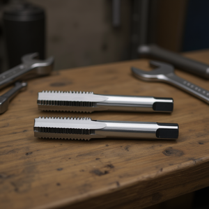 Set di 2 Maschiatura in Acciaio Cromato a Passo Fine per Sgrossatura e Finitura - Product Image 3