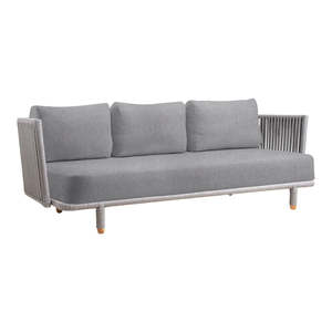 Moments Contemporary 3-Seater <b>Rattan</b> <b>Sofa</b> - Product Image 5