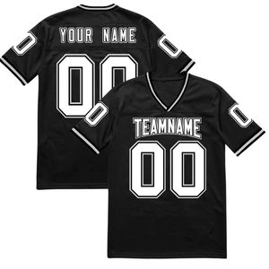 Camiseta de Fútbol Americano Personalizada al por Mayor, de Primera Calidad, Transpirable, Ligera, Duradera, Ropa Deportiva para Equipos - Product Image 3