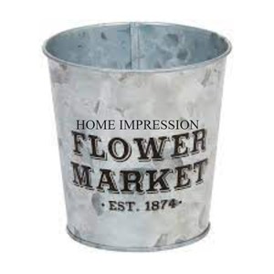 Handcrafted High Demanded Galvanized <b>Plants</b> Planters and <b>Pots</b> With Rope Handles Set Of 3 Decorative Wedding and Party Planters - Product Image 2