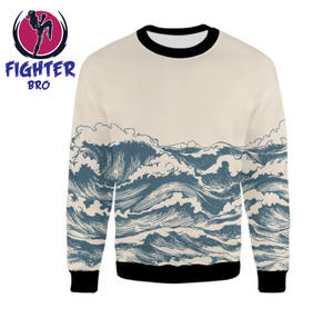 Wholesale Custom Baby Clothing Boutique Infant <b>Toddler</b> Crewneck Sweatshirt French Terry Pullover Soft <b>Hoodies</b> - Product Image 4