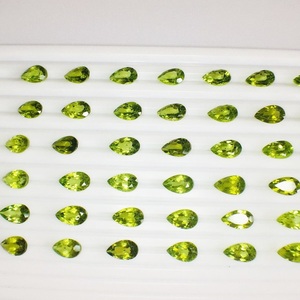 ลูกแพร์เพอริดอตธรรมชาติจากบราซิลกำเนิด AAA ความแวววาวที่มีสีที่ยอดเยี่ยมเป็นเอกลักษณ์และสวยงามสำหรับการทำเครื่องประดับ - Product Image 2