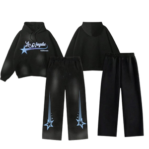 Conjunto de chándal personalizado para hombre, ropa de gimnasio, traje de correr de dos piezas, traje de entrenamiento, ropa deportiva, ropa de fitness, chaqueta para correr y pantalones con cremallera - Product Image 4