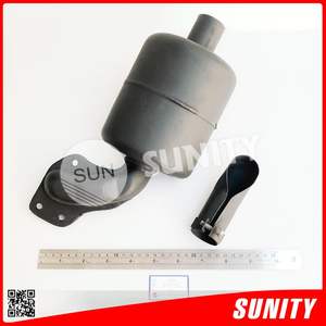 TAIWAN SUNITY hauts fournisseurs TF120 silencieux ASSY pour YANMAR silencieux silencieux pièces de moteur agricole - Product Image 3
