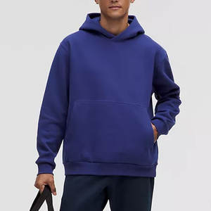 Maroon Color Fashion Heavyweight 480GSM 100% Cotton Unisex Hoodie Custom High Quality 500 GSM 100% Cotton Fleece Thick Hoodies - Product Image 4