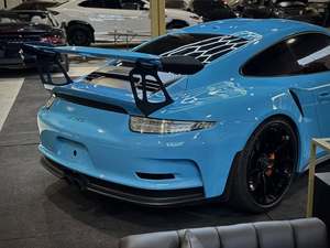 Porsche 911 GT3 RS 2016 bleu Miami, état neuf, conduite à droite/à gauche - Product Image 3