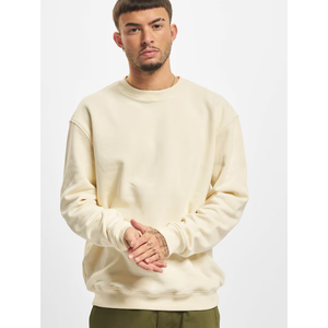เสื้อสเวตเชิ้ตคอกลมสีขาวสำหรับผู้ชาย แขนยาว สไตล์ลำลอง สตรีทแวร์ แอคทีฟแวร์ รับผลิตแบบ OEM ODM ขายส่งเสื้อผ้า - Product Image 6