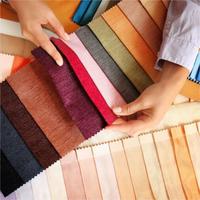 Marchandises prêtes pour canapé tissu d'ameublement 1M Stock Lot Design Type d'approvisionnement brun tapisserie d'ameublement lin canapé matériel tissu pour meubles