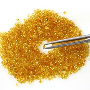 2.5mm Citrine Naturelle Coupe Ronde Calibrée Pierre Précieuse Citrine Facettes Pierre Libre pour la Fabrication de Bijoux Au Prix Fabricant En Vrac - Product Image 3