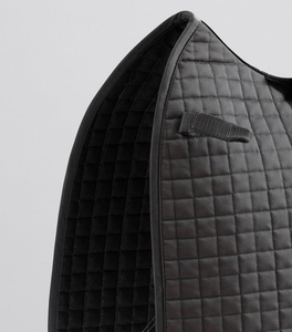 Premium breathable English <b>saddle</b> pad featuring soft quilted construction durable supportive design improved <b>saddle</b> pad - Product Image 2