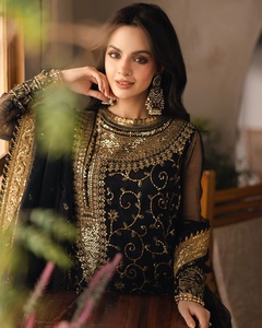 ชุดเดรสใส่ทำงานแบบสุภาพสำหรับผู้หญิงชุดเดรสผ้าคอตตอนสไตล์ซาลวาร์คาเมซสำหรับ01079งานปาร์ตี้รุ่นล่าสุด2025-2026 - Product Image 1